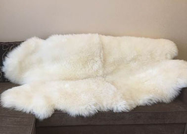 Porcellana Slittamento della coperta domestica naturale della pelle di pecora del quarto della Nuova Zelanda anti per le coperture del sofà fornitore