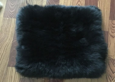 Porcellana I capelli lunghi figliano il riempimento della lana per la sedia, i cuscini molle 45 x 45 cm del pavimento della pelle di pecora fornitore