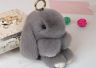 Porcellana Coniglietto Keychain della pelliccia del coniglio fornitore
