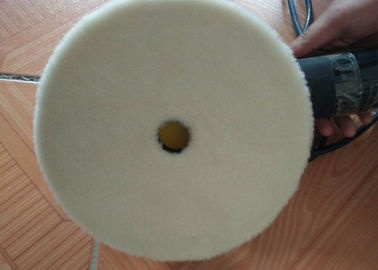 Porcellana Anti lato statico del tampone a cuscinetti per lucidare della lana dell'OEM singolo con la protezione della presa del ciclo e del gancio fornitore