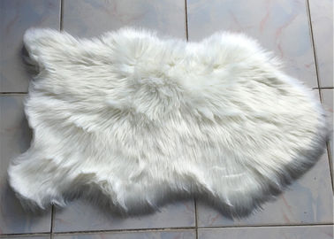 Porcellana Coperta artificiale della pelle di pecora della lana lunga, tiro molle 60* 90 cm della pelle di pecora del Faux fornitore