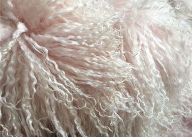 Porcellana Genuino arrossisce coperta di tiro mongola del cuoio del pellame della pelliccia pelle d'agnello/della pelle di pecora fornitore