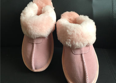 Porcellana L'AUSTRALIA scherza le scarpe dell'interno calde dell'inverno della castagna delle pantofole della pelle di pecora fornitore
