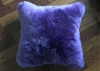 Cuscini lombari decorativi della lana d'agnello pura, un cuscino di sede di automobile laterale della pelle di pecora della pelliccia 