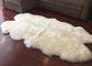 Coperte di area bianca della lana dell'Australia della pelle di pecora avorio reale della coperta del grande 4 x 6 cuoio di ft 4 fornitore
