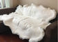 Il doppio lungo della lana d'agnello della coperta reale della pelle di pecora colpisce i pellami della pelle di montone per l'ingresso dell'hotel fornitore