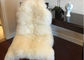 Lane merino lunga della coperta reale bianca decorativa domestica della pelle di pecora forma naturale di 90cm x di 60  fornitore