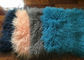 CUSCINO MONGOLO TIBETANO 45cm NERO- della PELLICCIA della PELLE DI PECORA del cuscino mongolo della pelliccia fornitore
