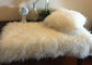 Quadrato lungo rosa mongolo genuino del cuscino di tiro della pelliccia dell'agnello della pelle di pecora dei capelli della pelliccia 100% 45cm fornitore