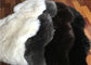 Coperte bianca del gioco dell'avorio del fiocco di neve del bambino domestico di lusso di uso della coperta reale della pelle di pecora 2 x 3 ft fornitore