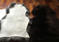 Il nero naturale della coperta della pelle di pecora dell'Australia ha tinto il singolo tiro del cuoio della pelle di pecora lunga della lana fornitore