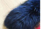 Accessori blu della disposizione del cappotto del procione del collare 100% della pelliccia del procione grandi del collare reale della pelliccia fornitore