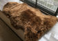 La pelle di pecora reale Brown scuro dell'Australia ha tinto la coperta lunga spessa del tappeto della lana dell'Australia fornitore