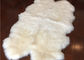 Quadrato lungo bianco naturale del tappeto della pelle di pecora della Nuova Zelanda della lana della coperta reale della pelle di pecora fornitore