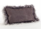 Il cuscino tibetano del sofà della pelle di pecora copre i capelli ricci lunghi di 10-15cm per il letto/sofà/sedia fornitore