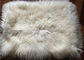 Cuscino mongolo genuino lanuginoso domestico della pelliccia ultra delicatamente con forma quadrata rettangolare fornitore