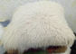 Uno ha parteggiato cuscino lombare dell'agnello mongolo, cuscini di tiro mongoli della pelle di pecora 16*16  fornitore