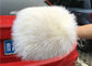 La lana lunga dei capelli della pelle di pecora del guanto mezzo molle fatto a mano dell'autolavaggio per il graffio libera fornitore