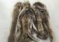 Prova domestica del vento del collare della pelliccia del procione del cappotto con la lunghezza di 70cm/75cm/80cm fornitore