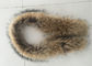 Prova domestica del vento del collare della pelliccia del procione del cappotto con la lunghezza di 70cm/75cm/80cm fornitore
