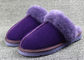 Pantofola reale 100% della gomma di inverno della pantofola della pelle di pecora dell'Australia delle pantofole della lana delle pecore fornitore