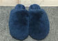 Le pantofole dell'inverno riscaldano le pantofole sfocate delle donne, pantofole sfocate della Camera del dito del piede chiuso  fornitore