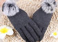 I guanti con le punte delle dita del touch screen, guanti molli delle donne di inverno per uso del telefono cellulare  fornitore