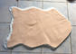 Coperta lanuginosa della pelliccia del Faux del salone domestico, coperta di area bianca della pelliccia del Faux di anti slittamento  fornitore