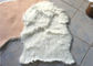 Anti bene durevole australiano delicatamente bianco della coperta della pelle di pecora di slittamento con la lana di 70mm - di 60mm fornitore