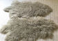 Tessuto mongolo della pelliccia dell'agnello tibetano per Grey 60 * 90cm del cuscino di tiro fornitore