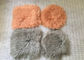 Nuovo tessuto mongolo della pelliccia della pelliccia tibetana mongola reale dell'agnello per il cuscino di tiro fornitore