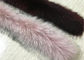 collare reale staccabile della pelliccia di 80*20cm per colore naturale e tinto della donna fornitore