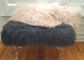Copertura riccia del piatto della lana della pelle di pecora del pellame 100% dei capelli del Tibet della pelliccia lunga mongola dell'agnello fornitore