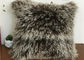 Cuscino mongolo dai capelli lunghi naturale della pelliccia dell'agnello della lana d'agnello della copertura tibetana del cuscino fornitore