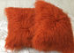 Il cuscino mongolo lungo due della pelle di pecora ha tonificato la copertura tibetana del cuscino del cuscino della pelliccia dell'agnello fornitore
