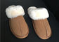 L'AUSTRALIA scherza le scarpe dell'interno calde dell'inverno della castagna delle pantofole della pelle di pecora fornitore