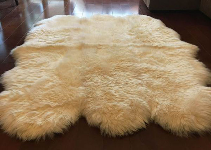 Tappeto genuino della camera da letto dell'Australia della pelle di pecora lana vergine pura naturale reale della coperta della grande