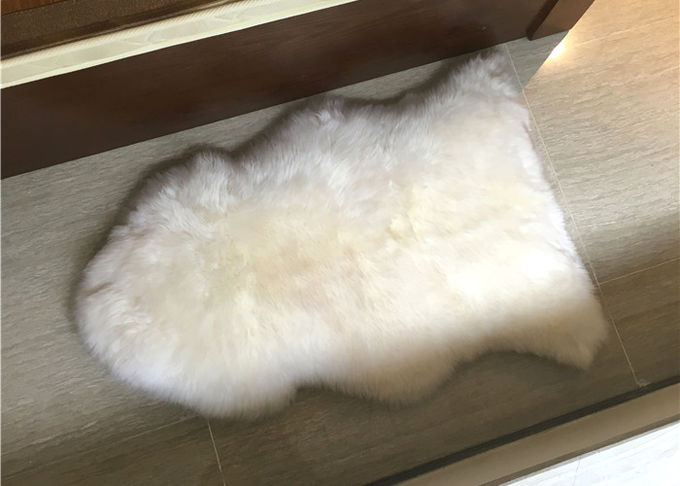 Morbidezza spessa comoda della coperta australiana decorativa della pelle di pecora del salone per il bambino
