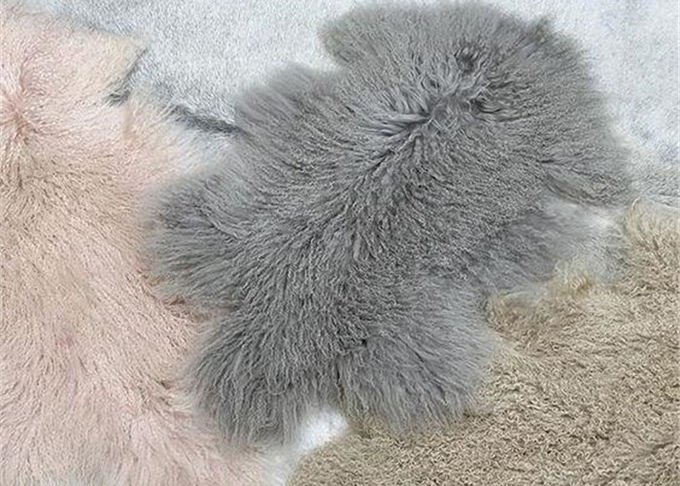 12-13 coperta domestica naturale della pelle di pecora della lana di cm, coperta mongola del tiro della pelliccia dell'agnello 