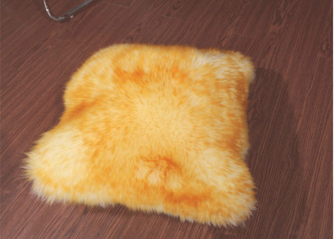 Cuscino di Seat abbronzato genuino durevole della lana d'agnello per impedire le ulcere di pressione