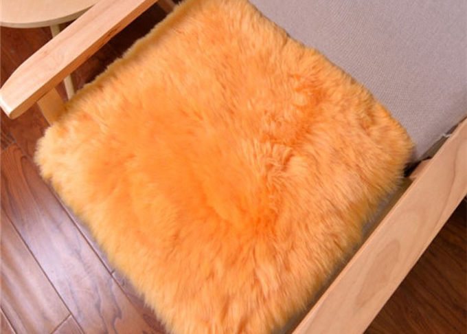 Il cuscino di Seat australiano genuino della lana d'agnello 16*16inch si dirige la decorazione per il letto/sofà