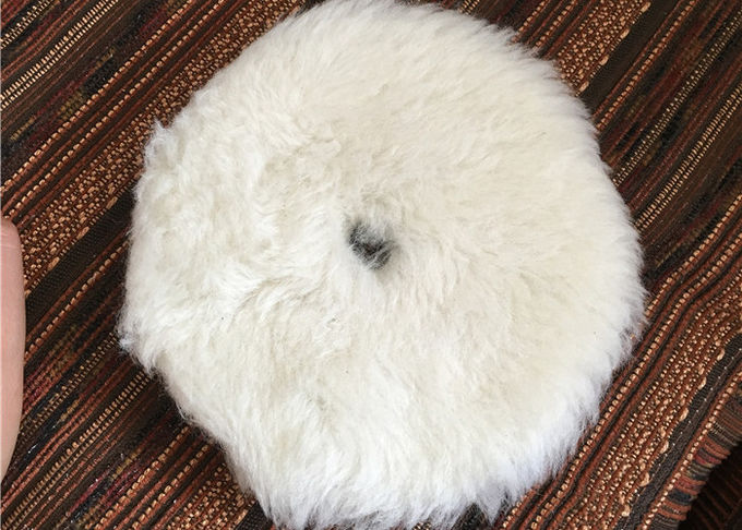 Forma rotonda genuina dura amichevole del tampone a cuscinetti per lucidare della lana di Eco per cura di automobile