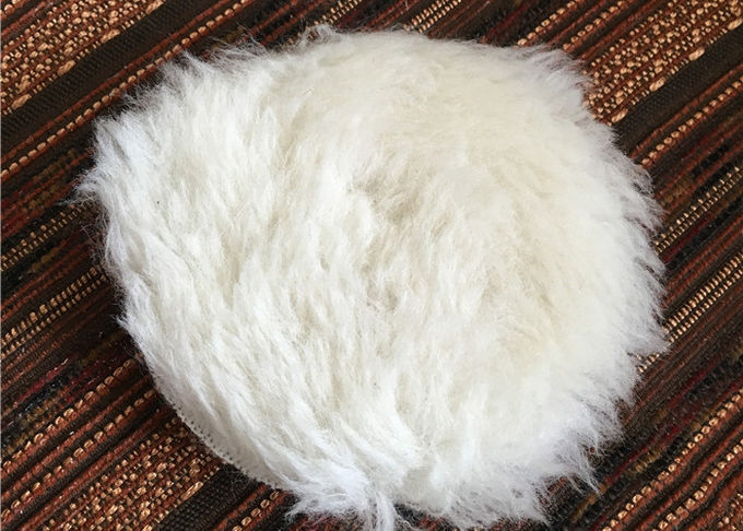 Cuscinetto di lucidatura della lana d'agnello dell'OEM, tamponi a cuscinetti per lucidare a 6 pollici della schiuma per la pittura del veicolo