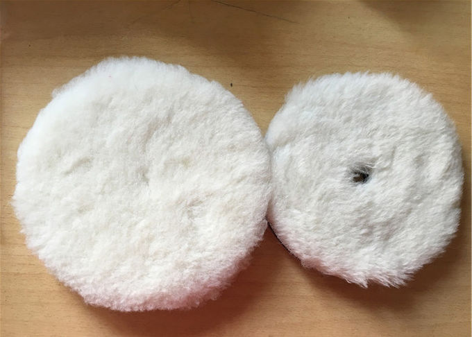 100% puro sceglie lavabile durevole parteggiato del tampone a cuscinetti per lucidare della lana con forma su misura