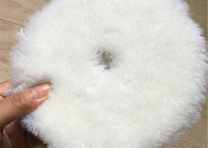 I tamponi a cuscinetti per lucidare flessibili della pittura di miscela della lana, raddoppiano l'OEM di lucidatura parteggiato del cuscinetto della lana