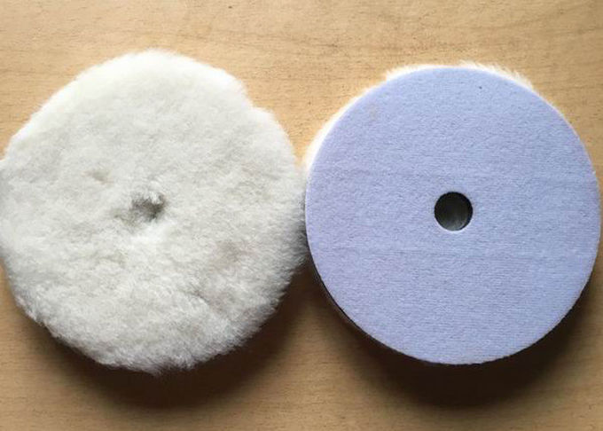 Anti lato statico del tampone a cuscinetti per lucidare della lana dell'OEM singolo con la protezione della presa del ciclo e del gancio