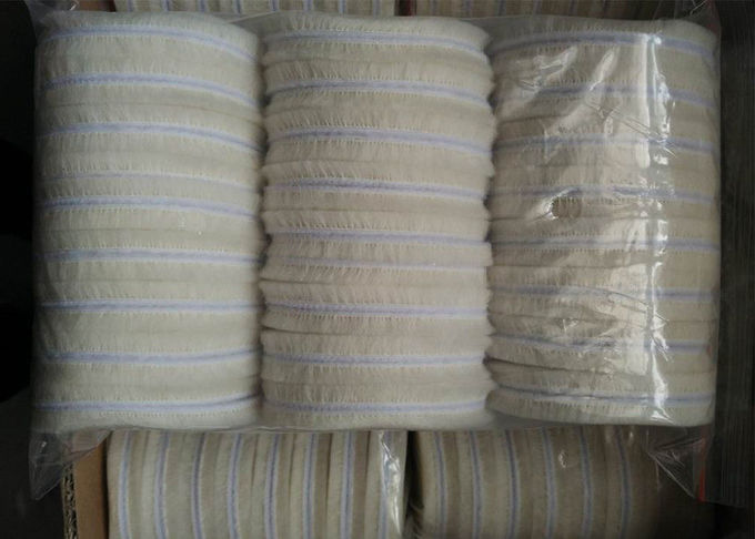 Anti lato statico del tampone a cuscinetti per lucidare della lana dell'OEM singolo con la protezione della presa del ciclo e del gancio