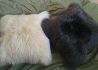 Cuscino di Seat decorativo della lana d'agnello dell'automobile domestica caldo con lana tosata merino tinta