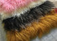 Tiro mongolo beige riccio lungo 60x120cm della lana d'agnello comodi per il letto/pavimento fornitore