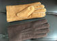 Cashmere che allinea i guanti dei guanti della pelle di pecora più caldi con le punte delle dita del touch screen fornitore